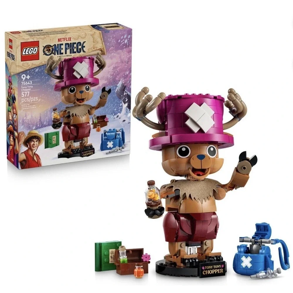 Sealed! New LEGO One Piece Tony Tony Chopper 75643 Complete Set 577 pcs 9+ Box